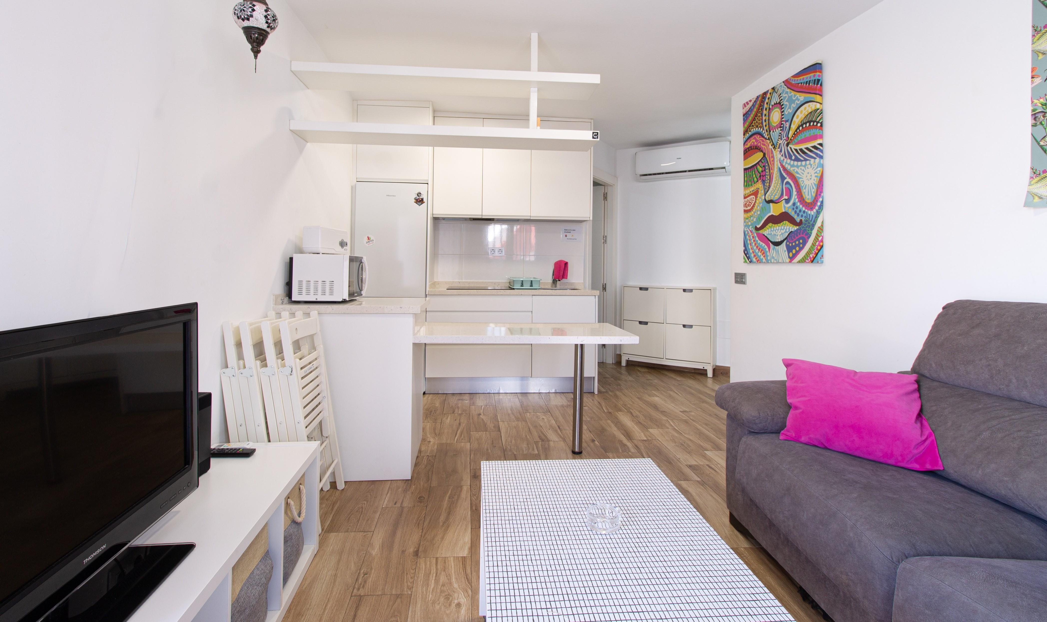 Apartamento junto a la playa