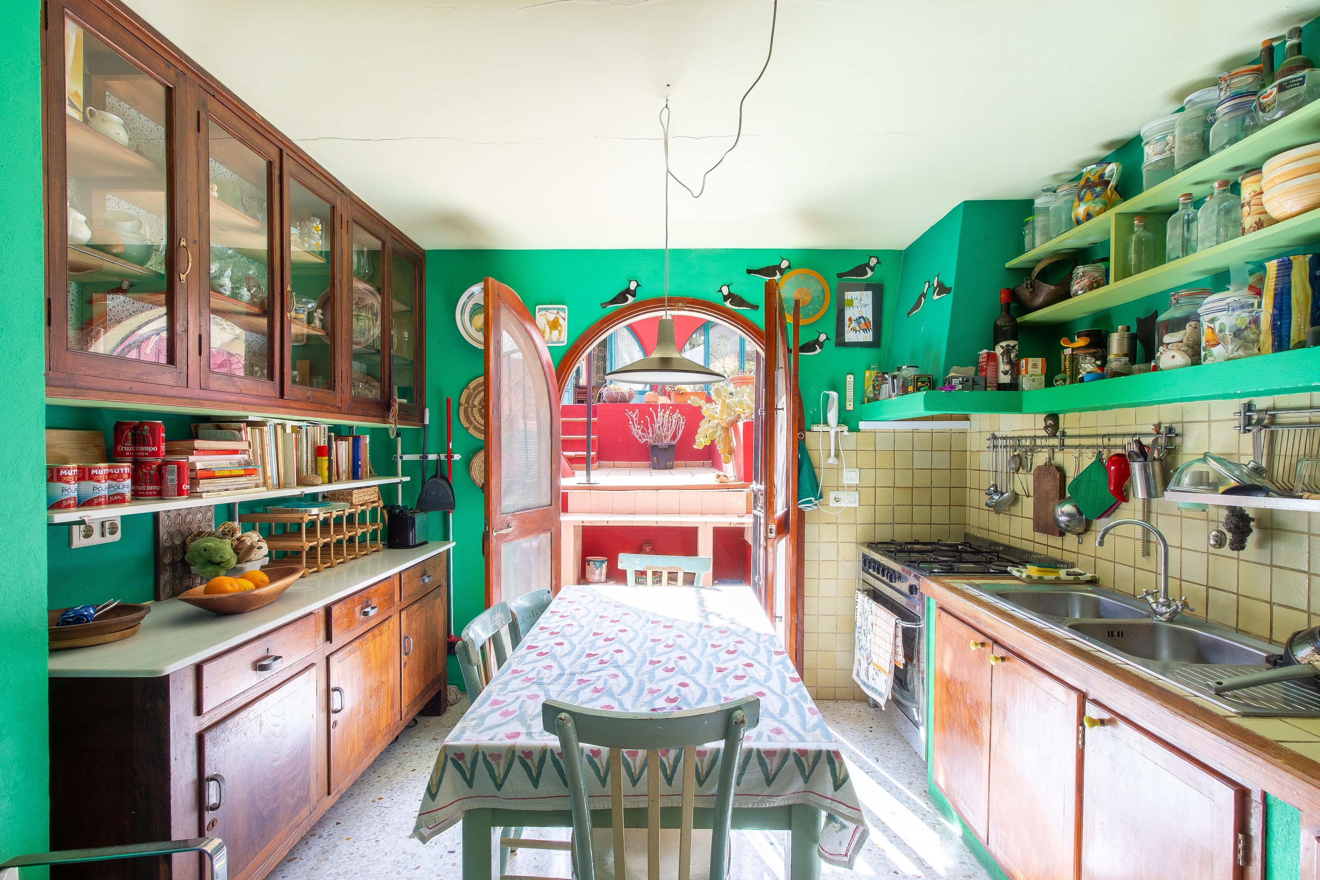 Casa con piscina y varias viviendas en Las Negras